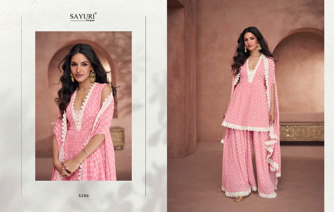 Sayuri Seerat Georgette Wedding Suits Catalog
